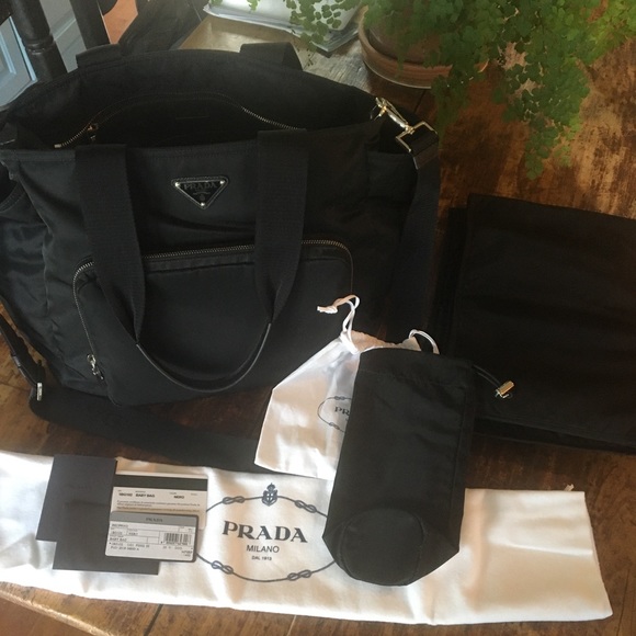 prada backpack diaper bag